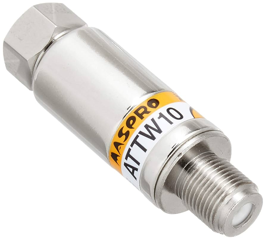 マスプロ電工 新4K8K衛星放送(3224MHz) 対応 減衰器(アッテネーター) ATTW10 Amazon.co.jp: マスプロ電工 4K8K衛星放送(3224MHz) 対応 減衰器